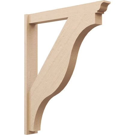 Ekena Millwork 5 1/2-in W x 38-in D x 46-in H Funston Trad Rough Cedar Woodgrain TimberThane Outlooker, Primed Tan OUTUR055X38X46FST04RCPR